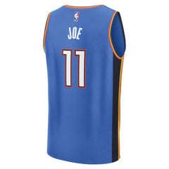 Isaiah Joe Oklahoma City Thunder Fast Break Replica Player Jersey - Icon Edition - Blue