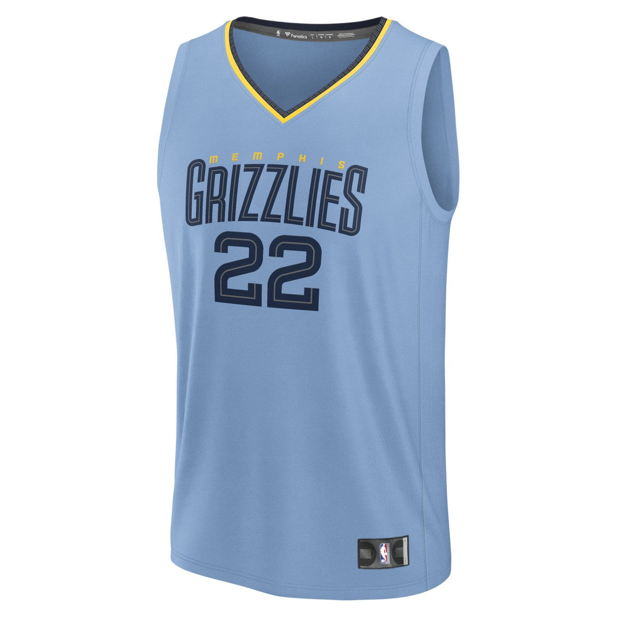 Desmond Bane Memphis Grizzlies Fast Break Replica Player Jersey - Statement Edition - Light Blue