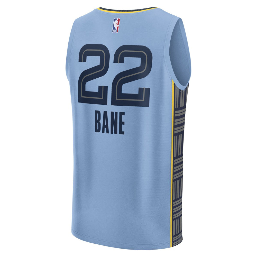 Desmond Bane Memphis Grizzlies Fast Break Replica Player Jersey - Statement Edition - Light Blue