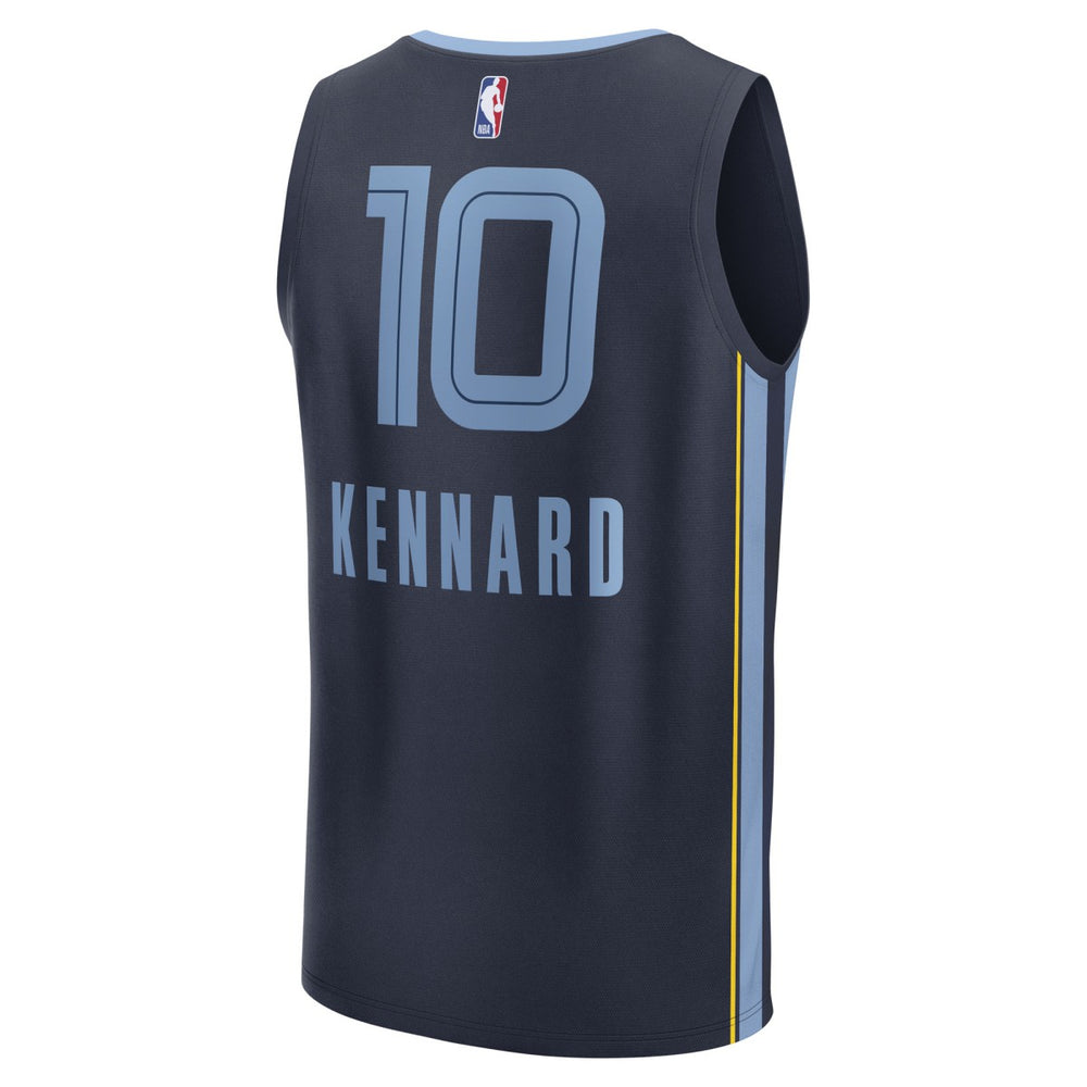 Luke Kennard Memphis Grizzlies Fast Break Replica Player Jersey - Icon Edition - Navy