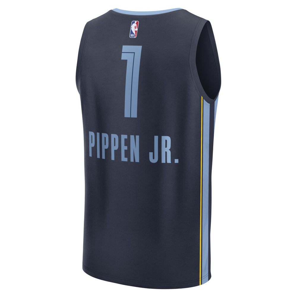 Scotty Pippen Jr. Memphis Grizzlies Fast Break Replica Player Jersey - Icon Edition - Navy