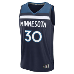 Julius Randle Minnesota Timberwolves Fast Break Replica Player Jersey - Icon Edition - Navy