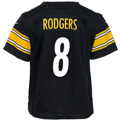Aaron Rodgers Pittsburgh Steelers Youth Game Jersey - Black