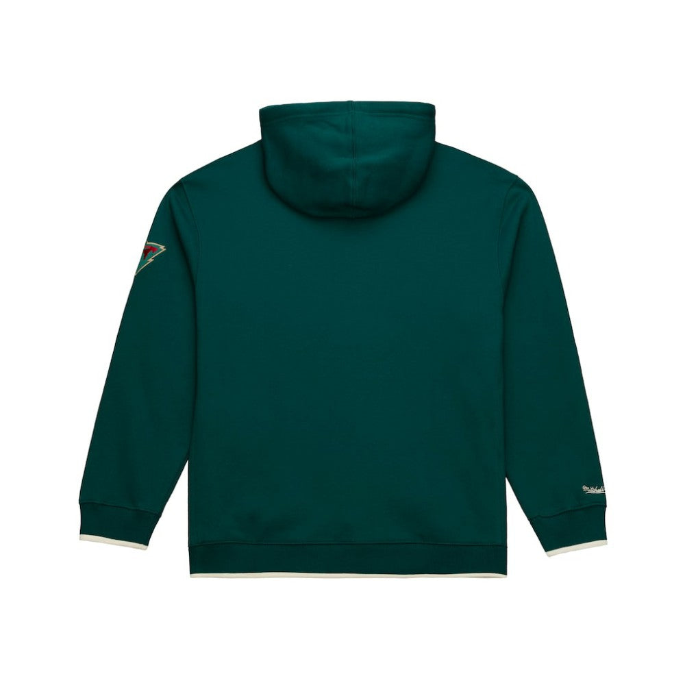 Minnesota Wild Mitchell & Ness Team Legacy Hoodie Green