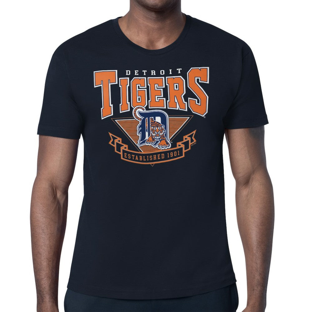 Detroit Tigers Starter ‘80s Inspired T-Shirt Navy