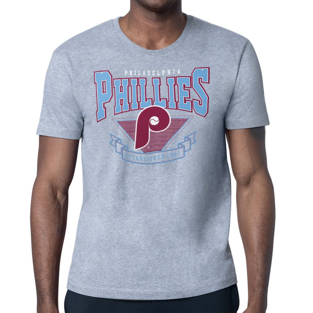 Philadelphia Phillies Starter ‘80s Inspired T-Shirt Gray