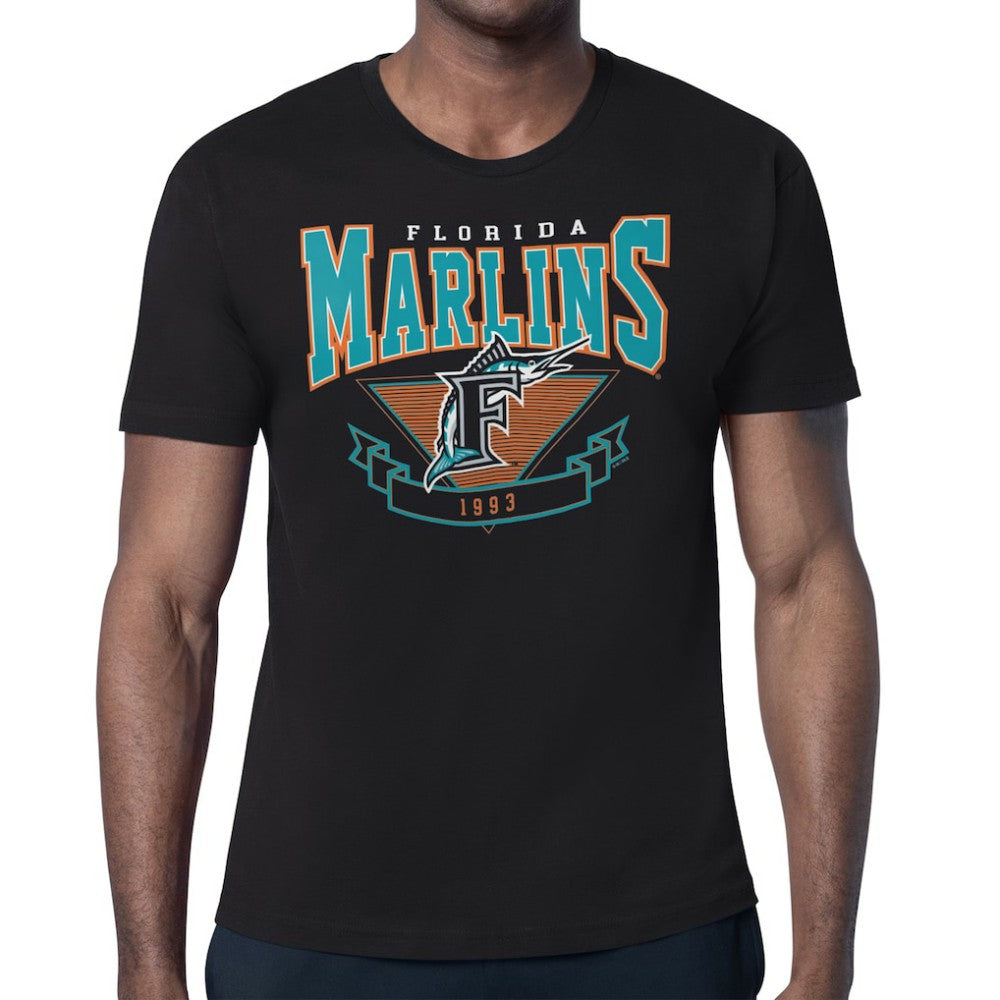 Florida Marlins Starter ‘80s Inspired T-Shirt Black