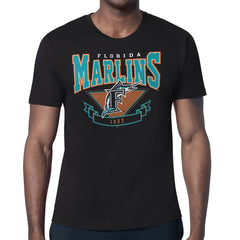 Florida Marlins Starter ‘80s Inspired T-Shirt Black