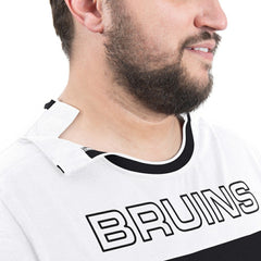 Boston Bruins G-III Sports by Carl Banks Adaptive Wear Outlast Durene Long-Sleeve T-Shirt Black