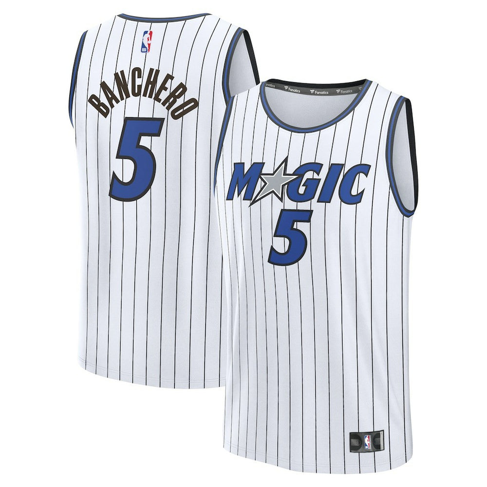 Paolo Banchero Orlando Magic Fast Break Replica Player Jersey - Association Edition - White