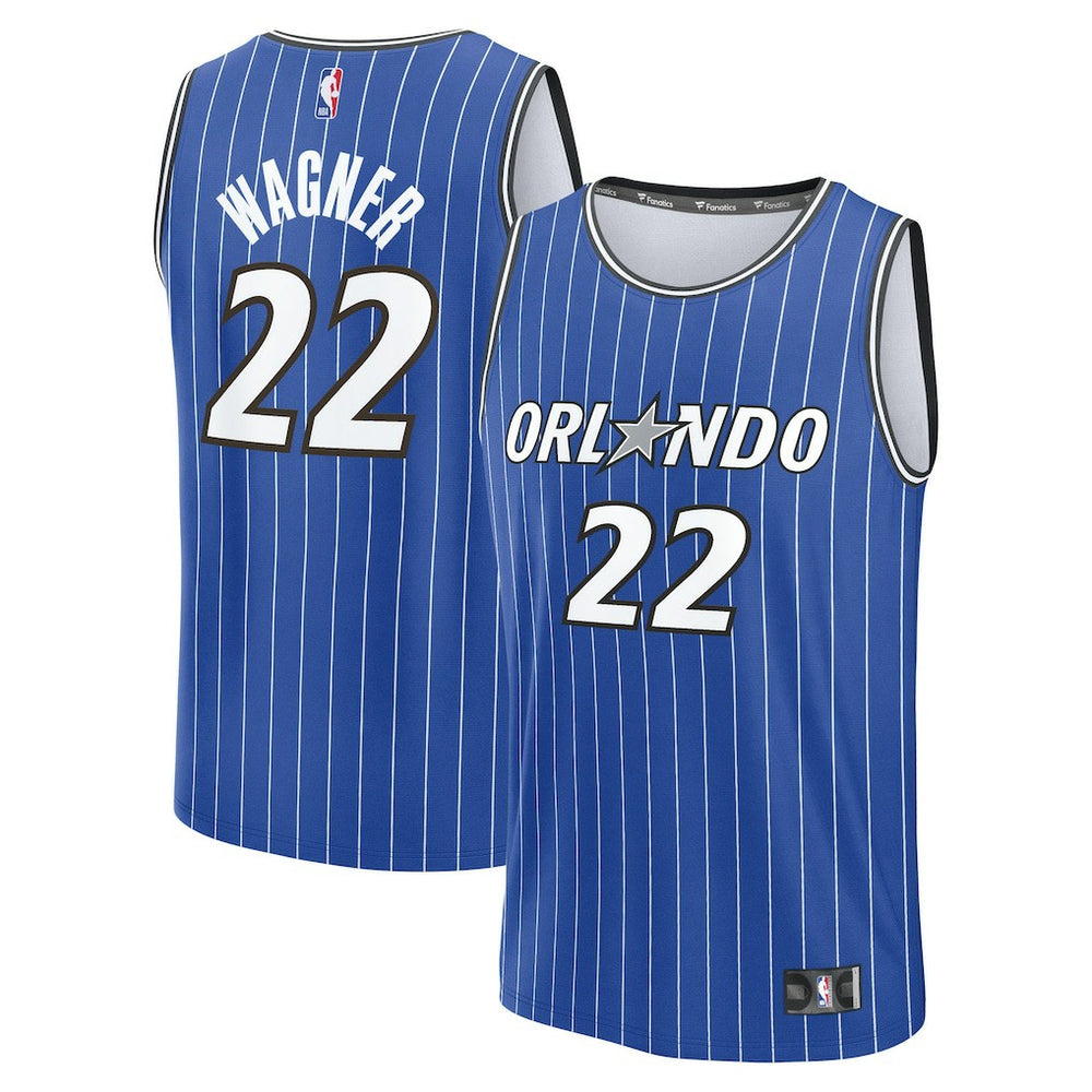 Franz Wagner Orlando Magic Youth Fast Break Replica Player Jersey - Icon Edition - Blue