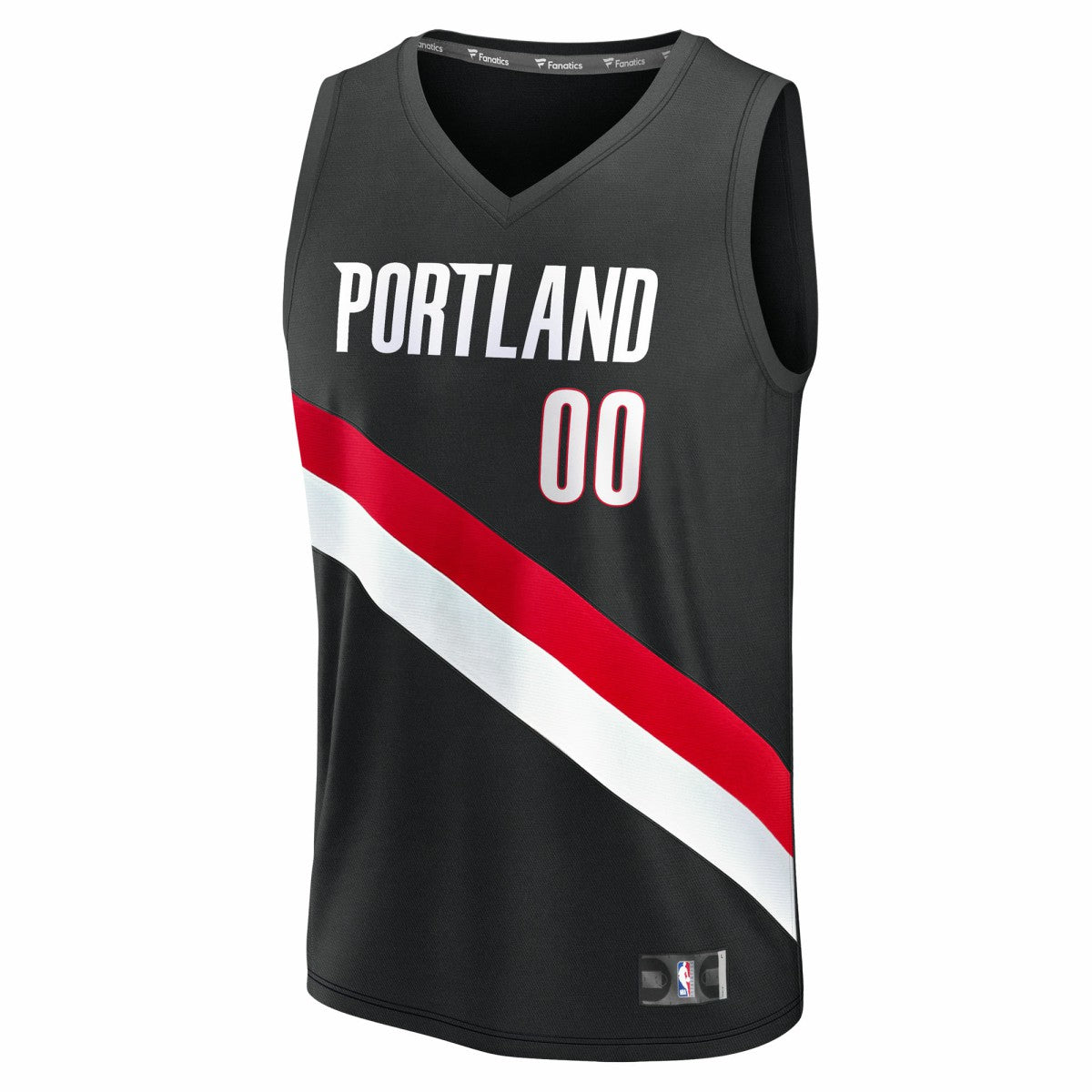 Scoot Henderson Portland Trail Blazers Fast Break Replica Jersey - Icon Edition - Black