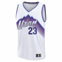 Lauri Markkanen Utah Jazz Fast Break Replica Jersey - Association Edition - White