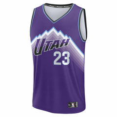 Lauri Markkanen Utah Jazz Youth Fast Break Replica Jersey - Icon Edition - Purple