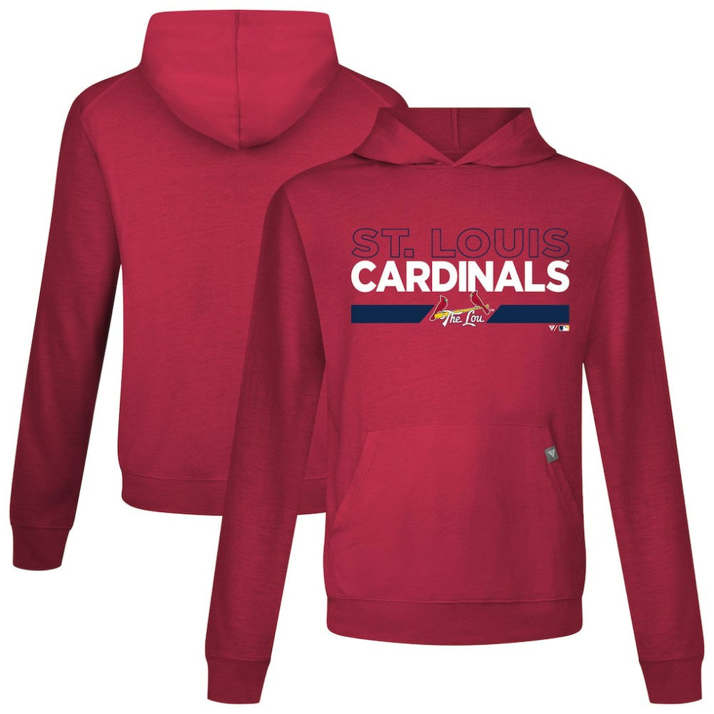 St. Louis Cardinals Levelwear City Connect Relay No Hitter Pullover Hoodie Red