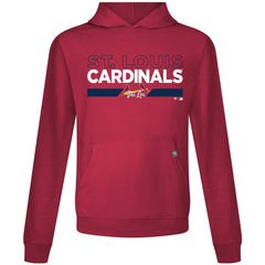 St. Louis Cardinals Levelwear City Connect Relay No Hitter Pullover Hoodie Red