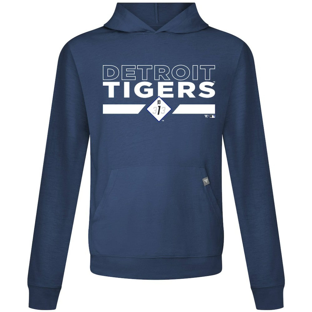 Detroit Tigers Levelwear City Connect Relay No Hitter Pullover Hoodie Navy