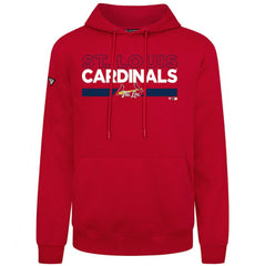 St. Louis Cardinals Levelwear City Connect Podium No Hitter Pullover Hoodie Red