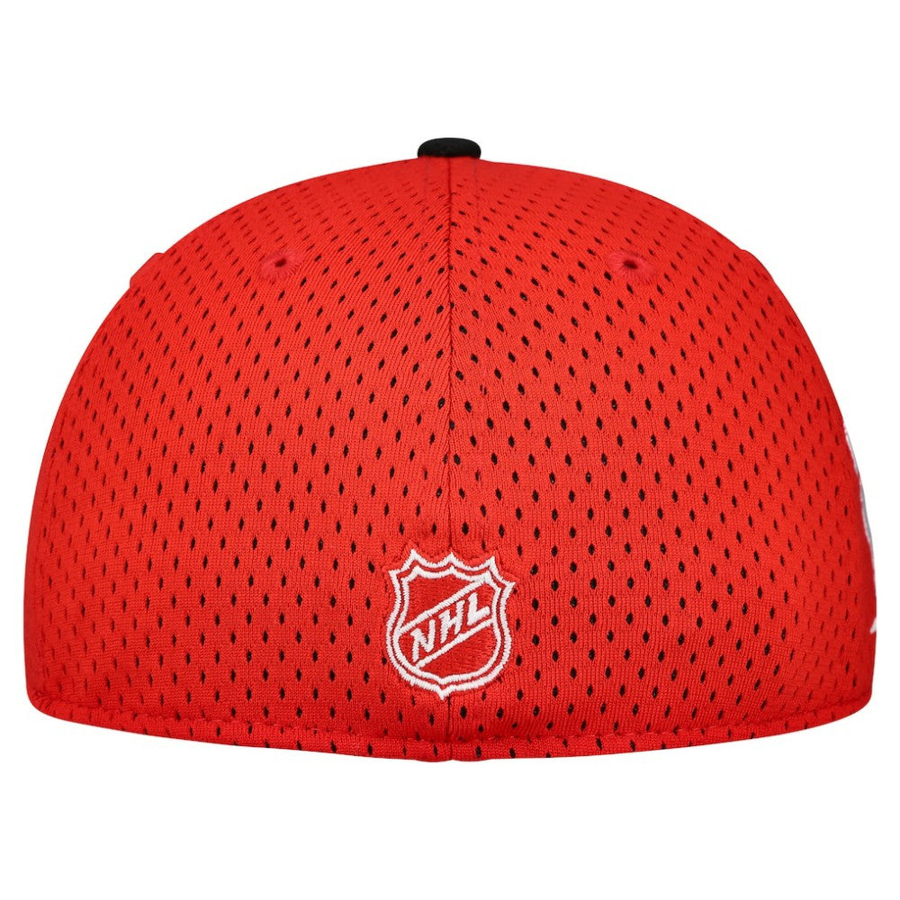 Detroit Red Wings New Era Mesh Crown Two-Tone 59FIFTY Fitted Hat Red/Black