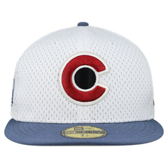 Colorado Avalanche New Era Mesh Crown Two-Tone 59FIFTY Fitted Hat White/Navy