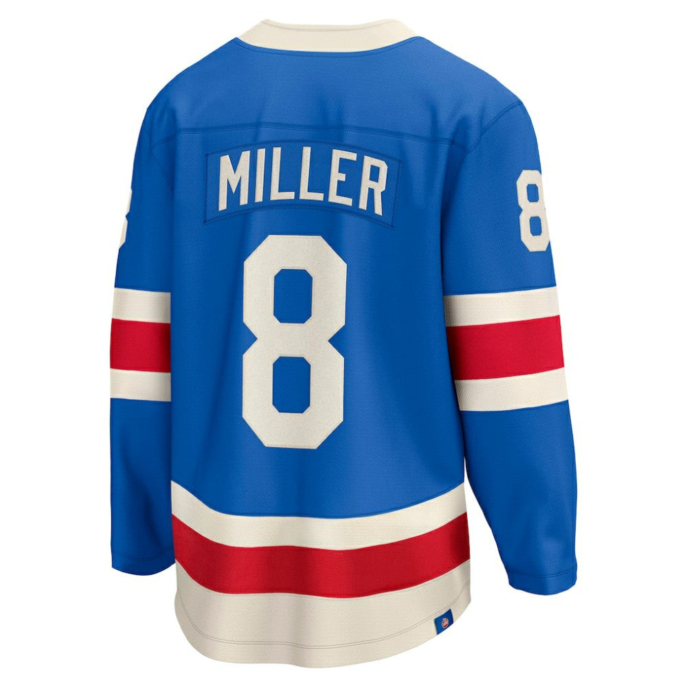 J.T. Miller New York Rangers Fanatics Centennial Breakaway Jersey Blue