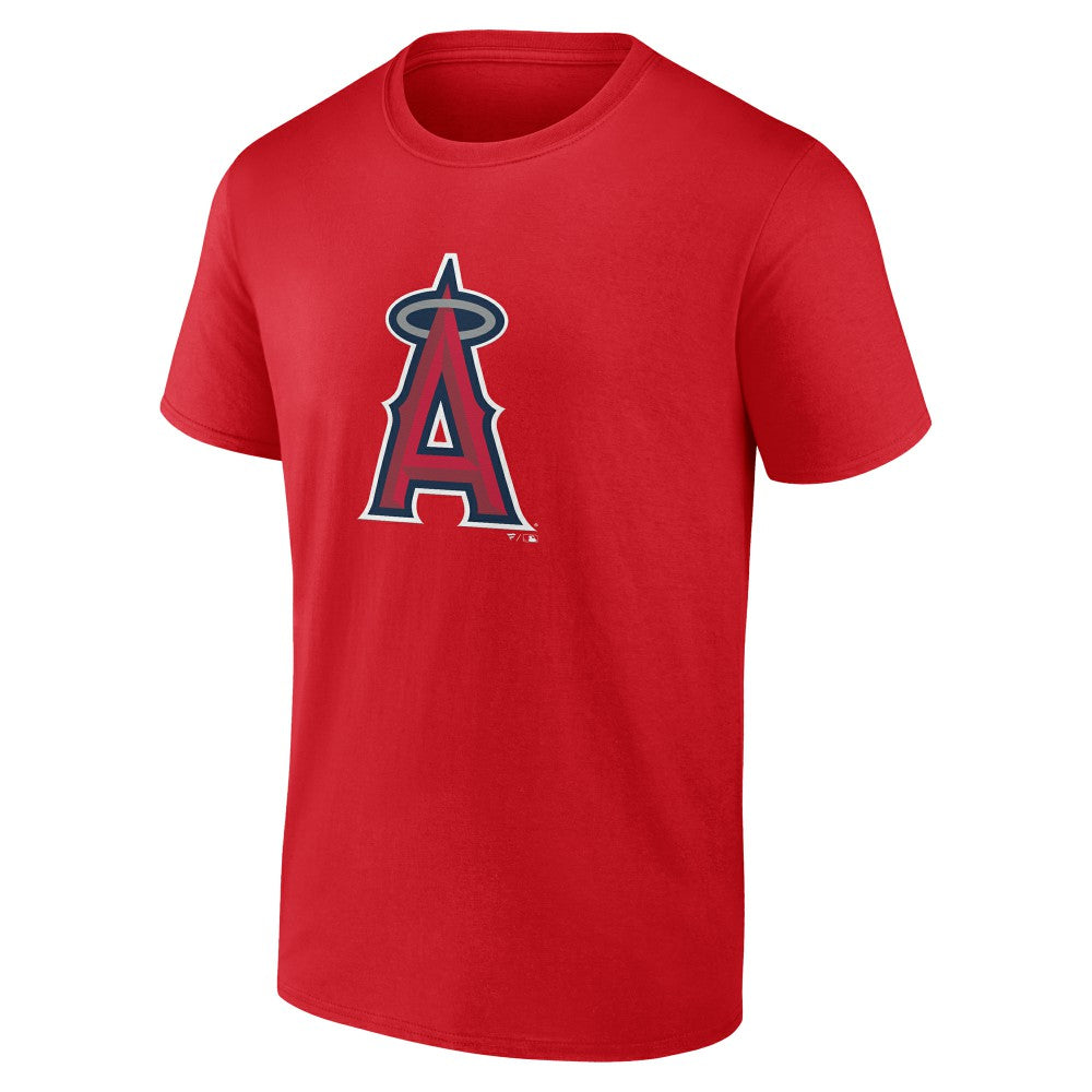 Los Angeles Angels Jackie Robinson Day Name & Number T-Shirt Red