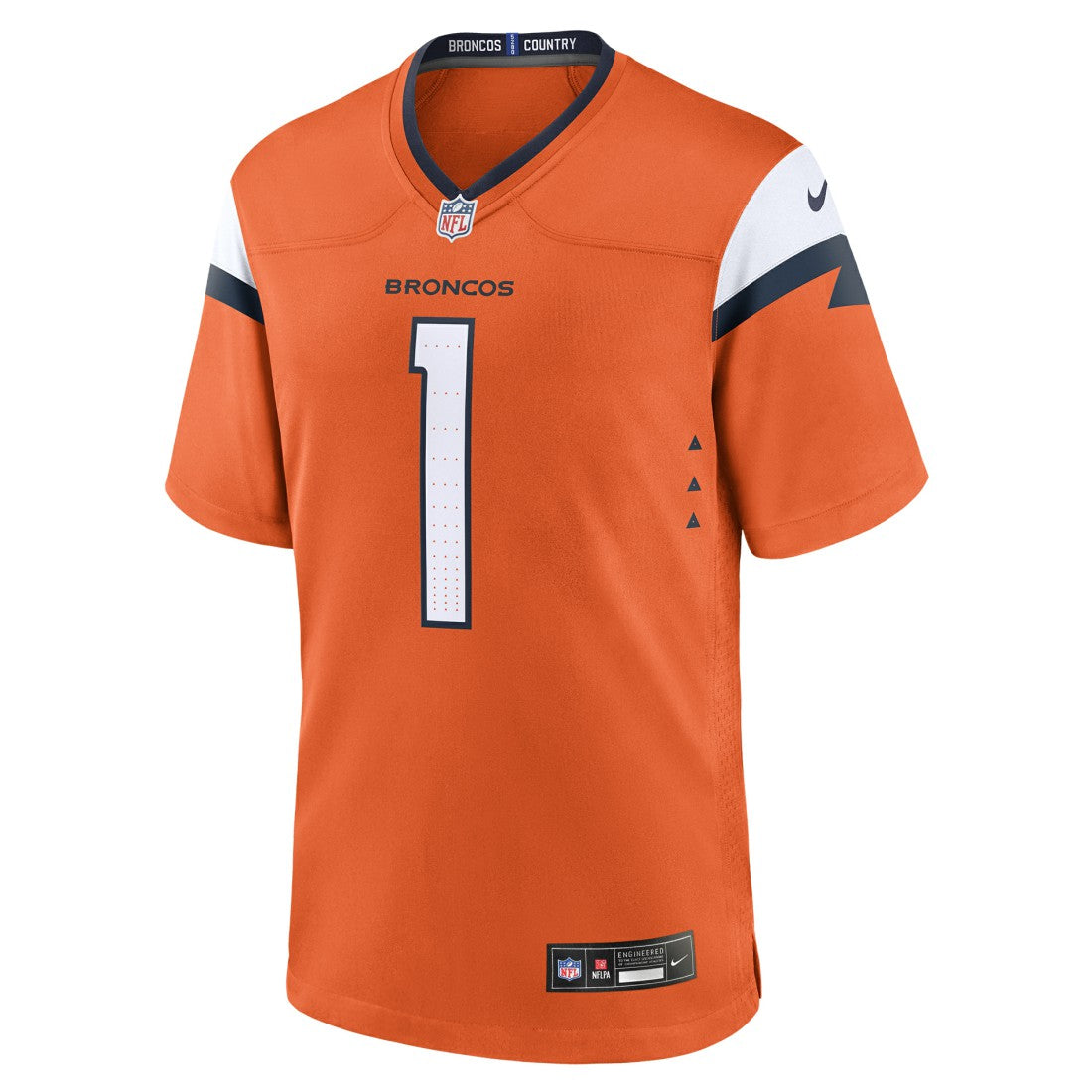 Evan Engram Denver Broncos Team Game Jersey - Orange