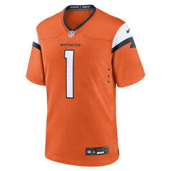 Evan Engram Denver Broncos Team Game Jersey - Orange