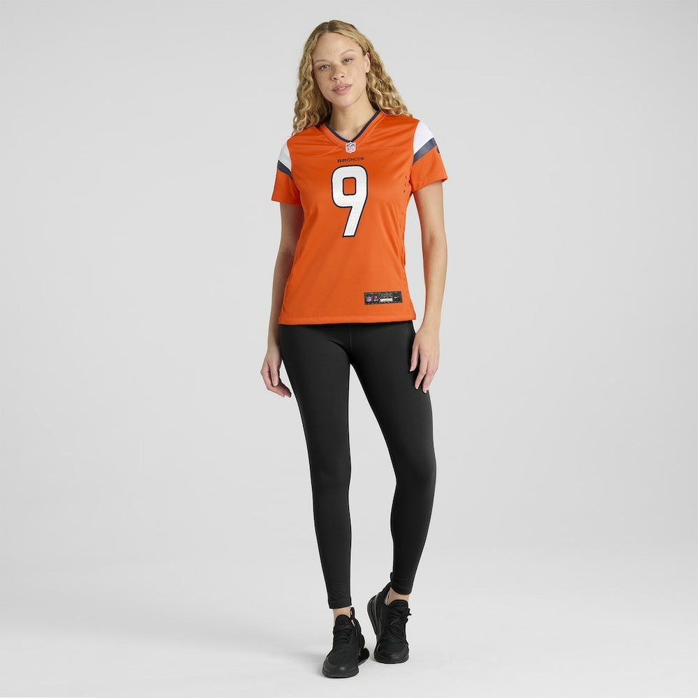 Talanoa Hufanga Denver Broncos Women's Team Game Jersey - Orange