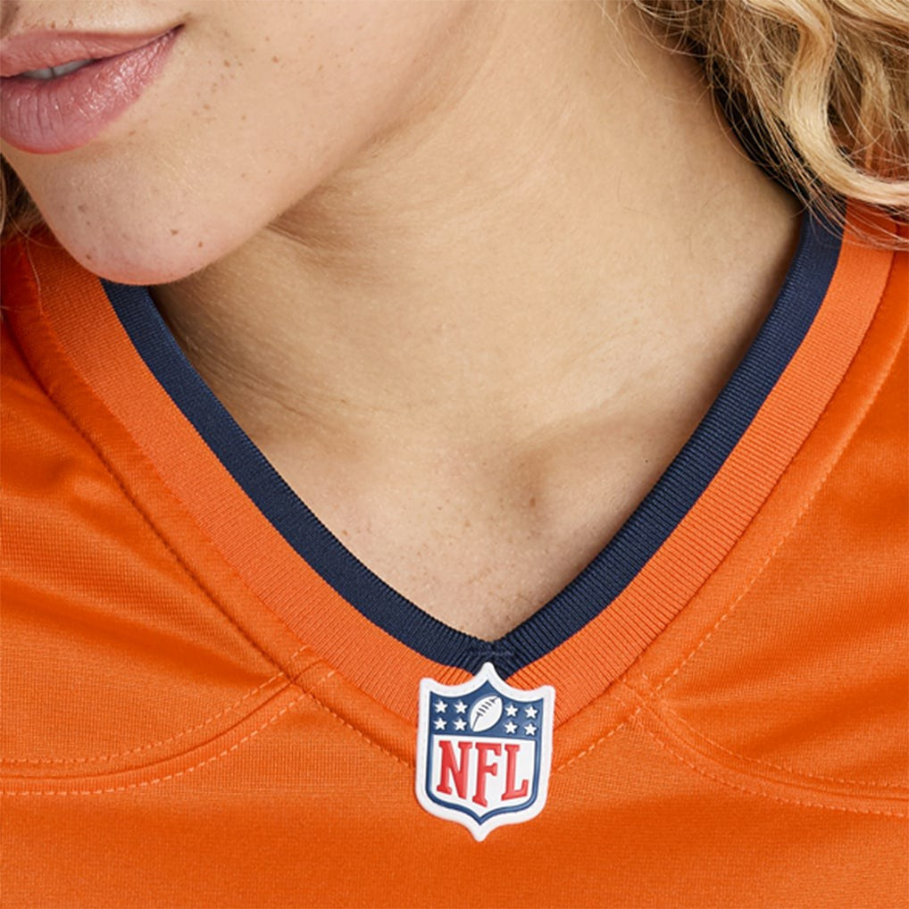 Talanoa Hufanga Denver Broncos Women's Team Game Jersey - Orange