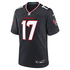 Braxton Berrios Houston Texans Team Game Jersey - Navy