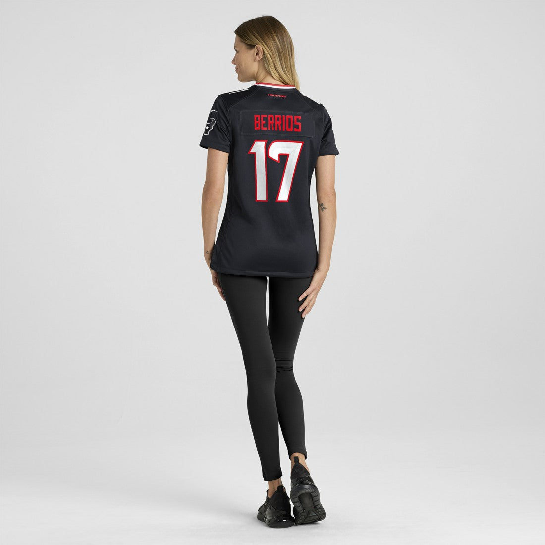 Braxton Berrios Houston Texans Women's Team Game Jersey - Navy