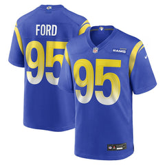 Poona Ford Los Angeles Rams Team Game Jersey - Royal