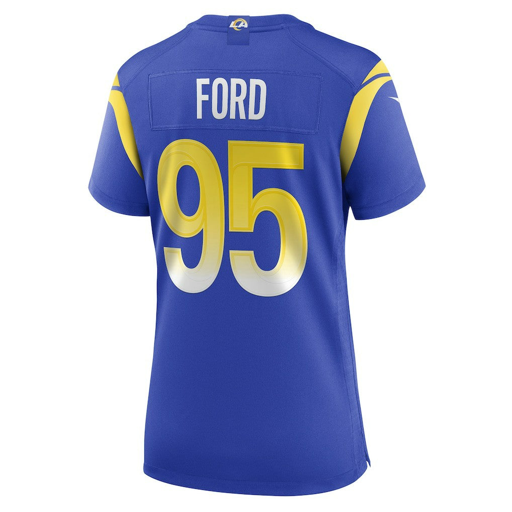 Poona Ford Los Angeles Rams Women's Team Game Jersey - Royal