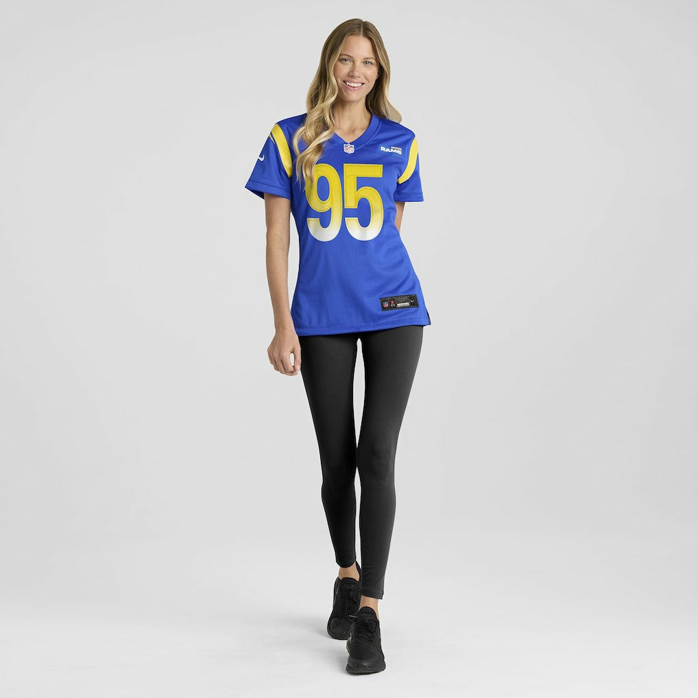 Poona Ford Los Angeles Rams Women's Team Game Jersey - Royal