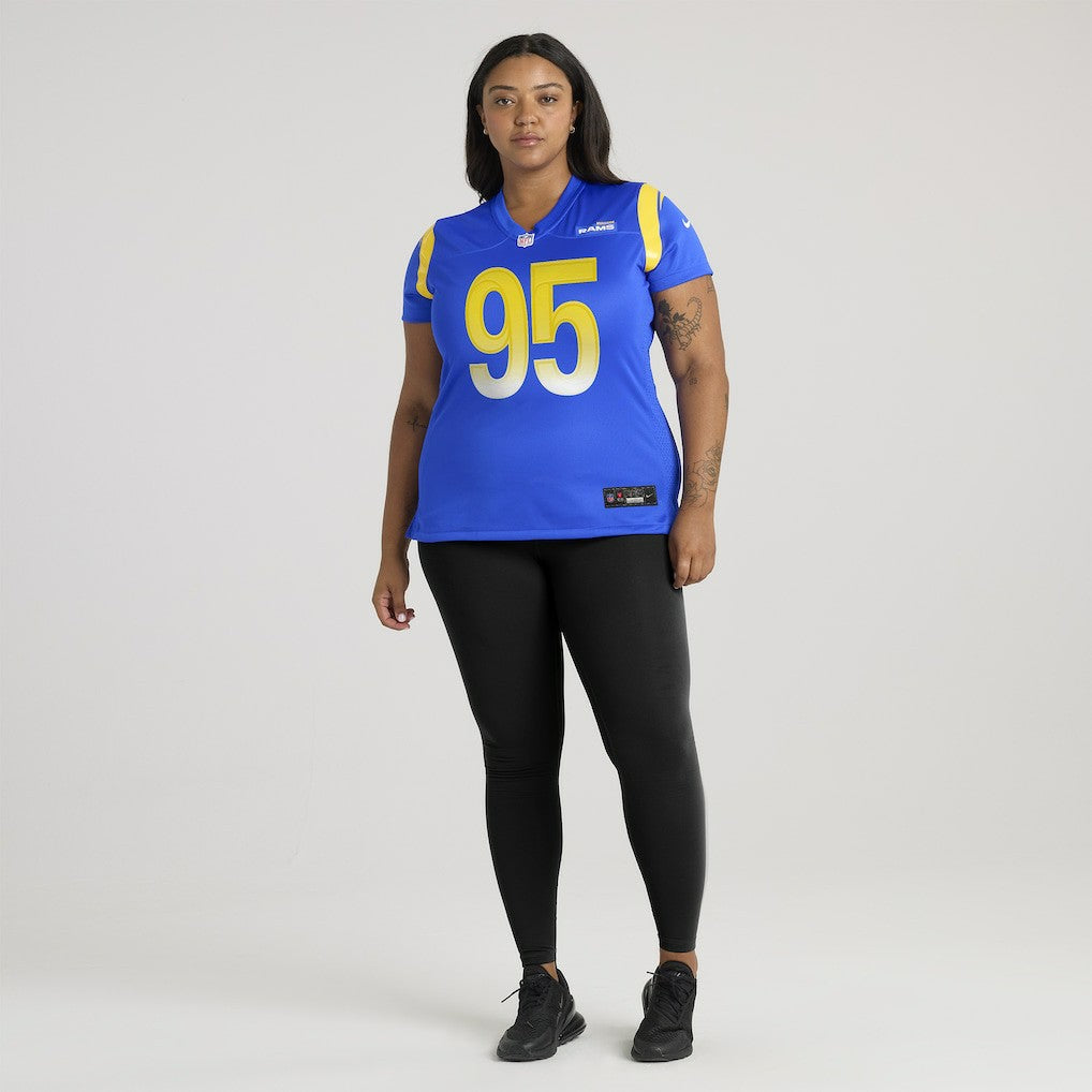 Poona Ford Los Angeles Rams Women's Team Game Jersey - Royal