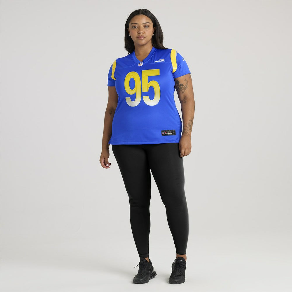 Poona Ford Los Angeles Rams Women's Team Game Jersey - Royal