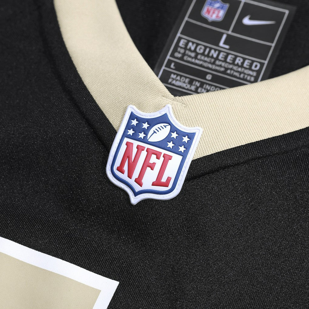 Spencer Rattler New Orleans Saints Team Game Jersey - Black
