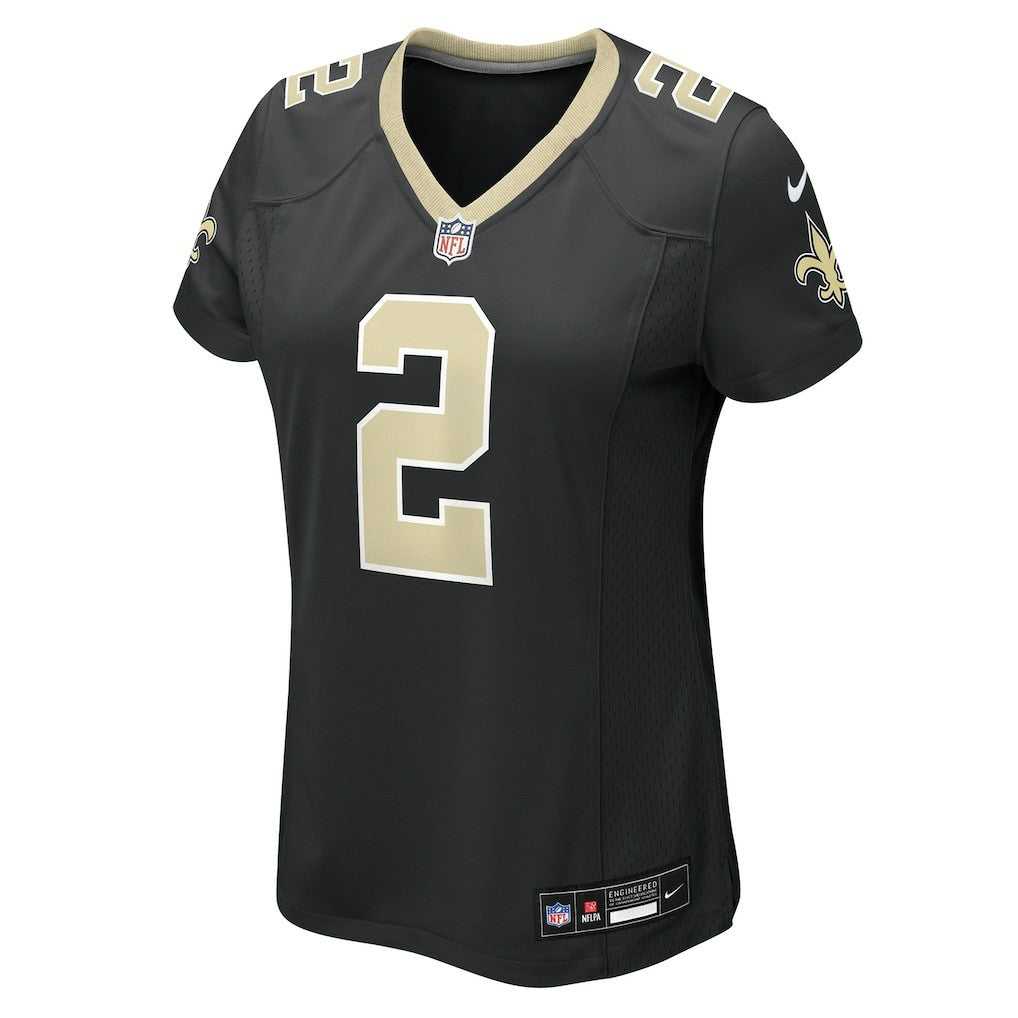 Spencer Rattler New Orleans Saints Women's Team Game Jersey - Black