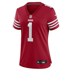 Ricky Pearsall San Francisco 49ers Women's Team Game Jersey - Scarlet