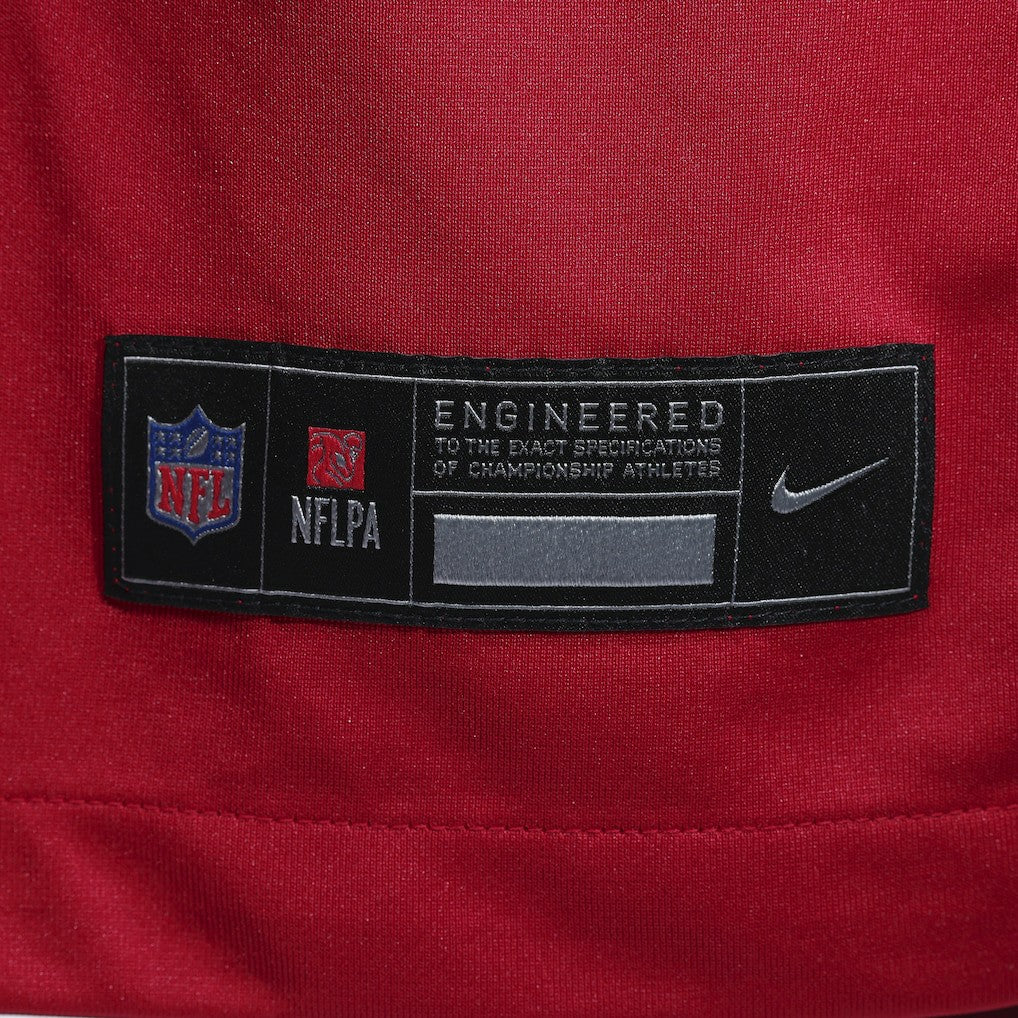 Mac Jones San Francisco 49ers Team Game Jersey - Scarlet