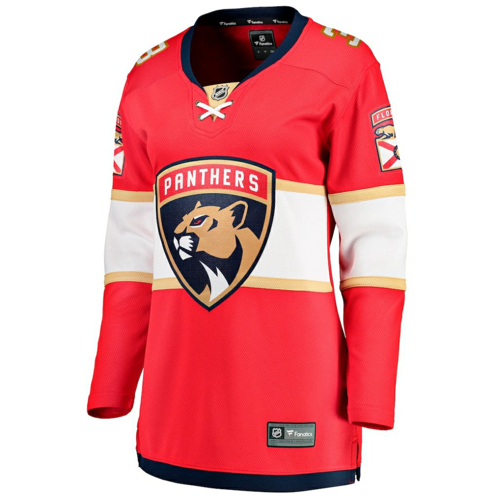 Seth Jones Florida Panthers Fanatics Women's Home Breakaway Player Jersey Red