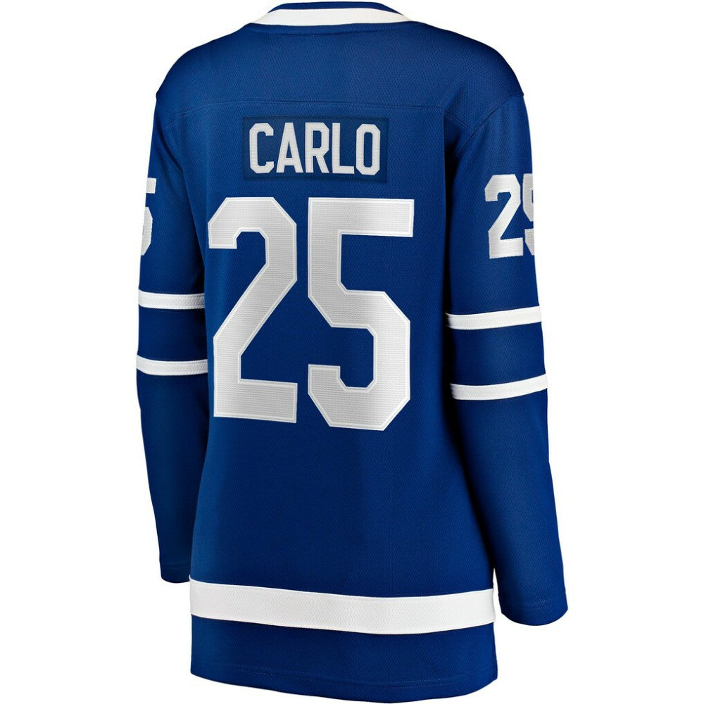 Brandon Carlo Toronto Maple Leafs Fanatics Women's Home Breakaway Player Jersey Blue