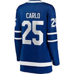 Brandon Carlo Toronto Maple Leafs Fanatics Women's Home Breakaway Player Jersey Blue