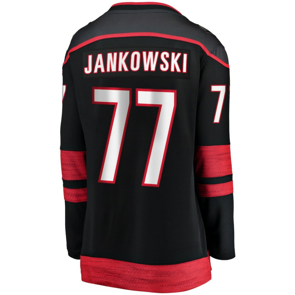 Mark Jankowski Carolina Hurricanes Fanatics Women's Home Breakaway Player Jersey Black