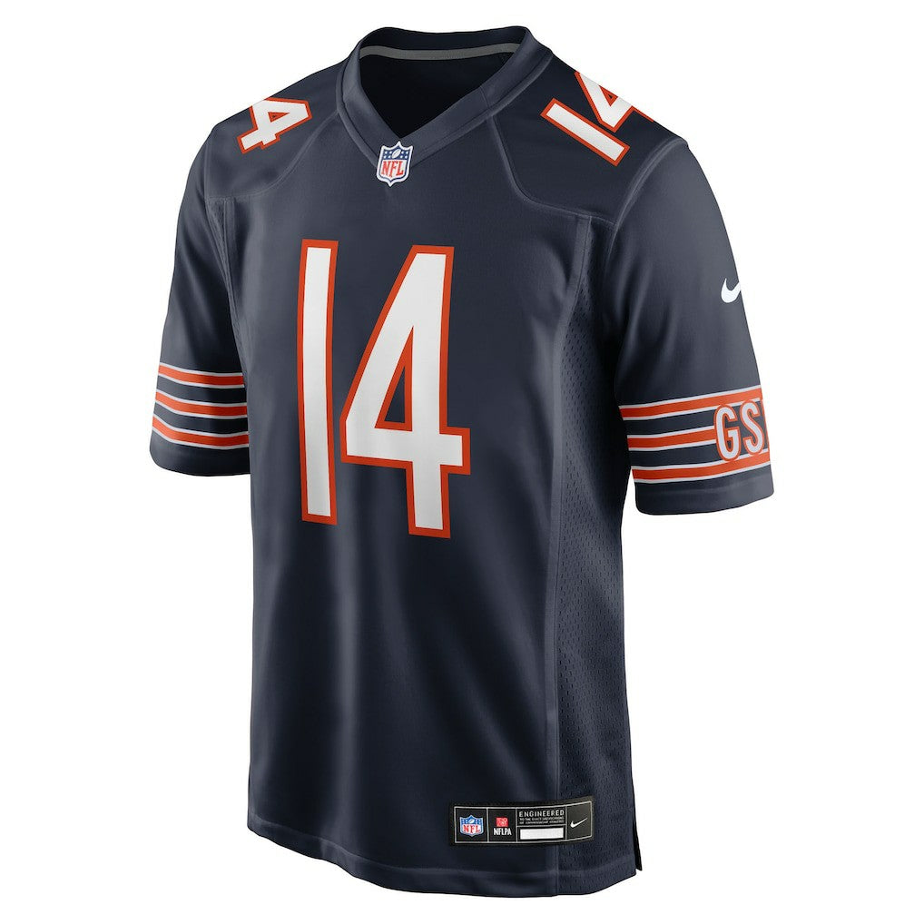 Olamide Zaccheaus Chicago Bears Team Game Jersey - Navy