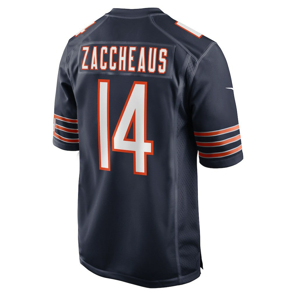 Olamide Zaccheaus Chicago Bears Team Game Jersey - Navy