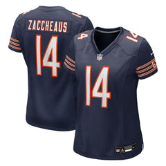 Olamide Zaccheaus Chicago Bears Women's Team Game Jersey - Navy