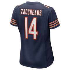 Olamide Zaccheaus Chicago Bears Women's Team Game Jersey - Navy