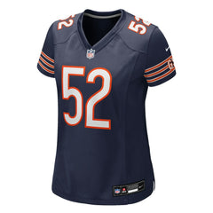 Drew Dalman Chicago Bears Women's Team Game Jersey - Navy